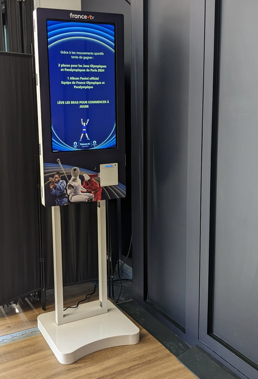 Borne Aktivebox pour France TV
