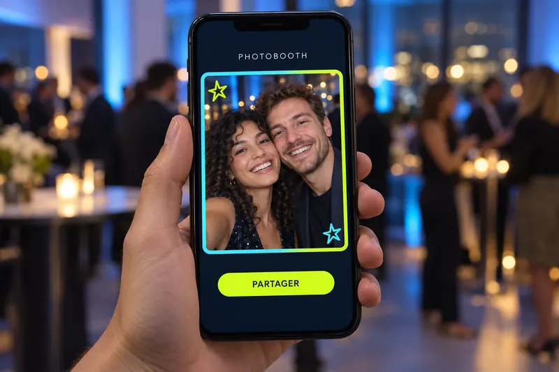 Photobooth smartphone